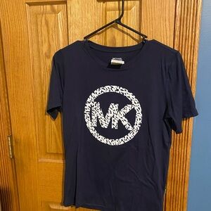 MK Navy Short Sleeve T Shirt
